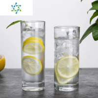 三维工匠加厚鸡尾酒杯直升杯柯林杯海波杯长饮杯直身杯金汤力杯长岛冰茶杯 矮款280ml