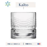 三维工匠LAROCHERE古典威士忌杯 DANDY法式设计玻璃洋酒烈酒杯礼盒 Kaïto 日式威士忌杯