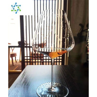 三维工匠发顺丰 二支装小众细杆大肚红酒杯优雅轻薄型品酒高脚杯勃艮第杯 发烧友收藏级900ml2支 大容量