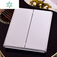 三维工匠LED化妆镜子小台式带灯随身便携折叠触摸屏高清补光梳妆镜三面镜 白色带灯便携式用镜