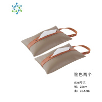 三维工匠·Fluo·纸巾盒拼色袋车载抽挂式抽纸盒装饰皮革 |凡洛 驼 色[两个装] ⭐皮革纸巾袋⭐