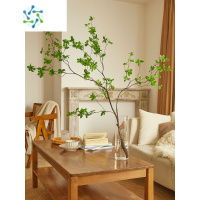 三维工匠NA家花房北欧仿真绿植吊钟植物装饰假树室内客厅落地盆栽摆件花卉