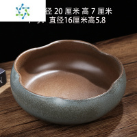 三维工匠水仙盆陶瓷铜钱草花盆水培睡莲多肉碗莲专用盆家用陶器金钱草大号花盆容器