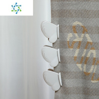 三维工匠食品夹子塑料封口夹毛巾茶叶零食防潮密封家用厨房袋子蚊帐夹器 莫兰迪灰(六个装)