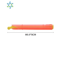 三维工匠食品袋夹子封口夹袋子食物封口机保鲜防潮零食袋密封夹塑料密封棒 8cm随机色 [10根]