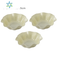 三维工匠现代家用果盘客厅干果盘子水果盘茶几零食糖果盘创意瓜子盘塑料盘 北欧绿色-三个装