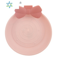 三维工匠塑料果盘网红水果盘家用客厅现代创意瓜子干果茶几果盆零食糖果盒 6556甜甜圈果盘21.5-23粉色