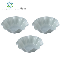 三维工匠现代家用果盘客厅干果盘子水果盘茶几零食糖果盘创意瓜子盘塑料盘 北欧蓝色3个装