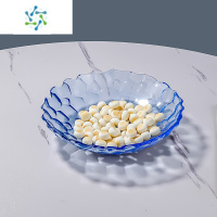 三维工匠水果盘家用客厅茶几水果盆糖果零食盘子精致高端2022新款干果盘小 小号泡泡盘(蓝色)