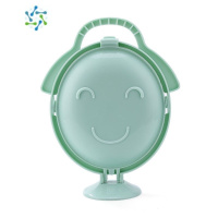 三维工匠果盘三层折叠水果盘家用客厅创意瓜子干果茶几果盆零食糖果点心盘 北欧绿