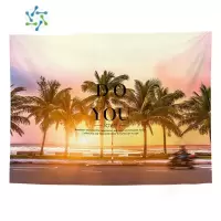 三维工匠北欧网红背景布ins挂布房间床头装饰墙布背景墙宿舍卧室挂毯挂画装饰画