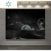 三维工匠宇宙星空风景墙布背景墙挂布ins超大直播背景图宿舍卧室装饰挂画装饰画