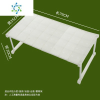 三维工匠衣柜分层隔板柜子分层架柜内置物架衣橱隔断分隔板橱柜收纳器 带支架[中号] 长82宽35▶高30CM 1层装饰架