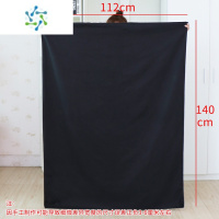 三维工匠加厚快递物流双抽绳帆布袋编织袋大容量中转袋搬家行李打包收纳袋 [特厚黑色]超大112*140cm