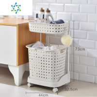 三维工匠脏衣篮洗衣桶脏衣服收纳筐家用放衣物篓置物架卫生间框衣娄桶浴室收纳篮