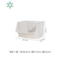 三维工匠厨房置物架落地收纳篮多层装水果蔬菜筐多家用分层放菜架子
