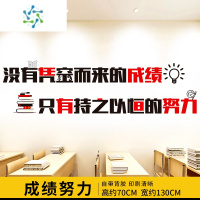 三维工匠励志墙纸自粘办公室教室企业文化墙面装饰标语团队激励墙贴画贴纸 成绩努力 大