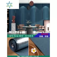 三维工匠亚麻墙布自粘墙纸加厚软包壁纸卧室房间床头客厅墙面装饰背景墙贴 深蓝色(每卷长2.8m×宽0.65m)/单卷价 大