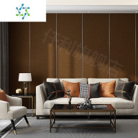 三维工匠自粘墙布加厚墙贴防撞软包墙纸卧室客厅沙发电视背景墙壁纸儿童房 咖啡色-强胶升级(每卷长2.8m×宽0.65m)/