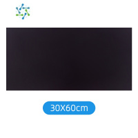 三维工匠双面磁贴磁吸磁铁磁性贴磁力黑板手工diy材料背胶磁片自制冰箱贴 自涂胶磁性底材30*60cm 大墙贴