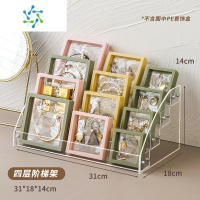三维工匠首饰展示架防氧化手饰品收纳盒透明pe膜耳环耳钉耳饰项链手镯器饰品盒