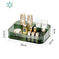 三维工匠梳妆台化妆品口红收纳盒抽屉式护肤品分格饰品置物架子亚克力透明饰品盒