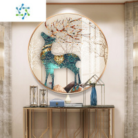 三维工匠2022年新款5D钻石画满钻鹿客厅水晶手工diy点贴砖珠绣十字绣2021 异形钻 满钻[60*60cm]配套铝合
