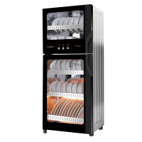 海花(haihua)ZTP280-H2 家用/商用 节能省电 红外消毒 臭氧+烘干 国标二星 立式消毒柜