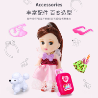 儿童玩具女孩芭比娃娃摇蓝套装公主梦想豪宅洋仿真精致别墅大礼盒城堡