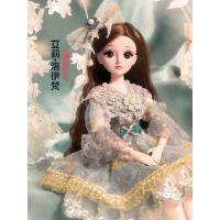 儿童玩具女孩芭比娃娃超大60厘米怡甜洋套装大号会说话的公主仿真精致