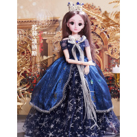 儿童玩具女孩芭比娃娃60厘米怡甜洋大号公主超大礼盒套装会说话的