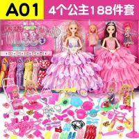 儿童玩具女孩芭比娃娃会说话的浅仔洋套装大礼盒仿真公主梦想豪宅