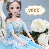 儿童玩具女孩芭比娃娃贝翎洋套装公主60厘米cm超大号仿真精致礼盒单个