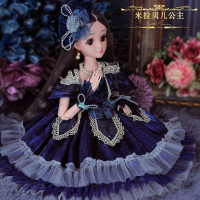 儿童玩具女孩芭比娃娃60厘米超大号怡甜洋套装精致仿真SD公主单个