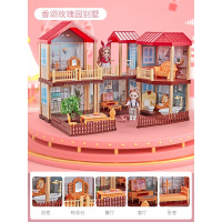 儿童玩具女孩芭比娃娃兮兮公主大号屋超大礼盒套装梦想别墅豪宅城堡洋