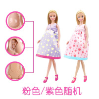 儿童玩具女孩芭比娃娃怀孕的丹路孕妇一家大肚子生宝宝套装洋公主