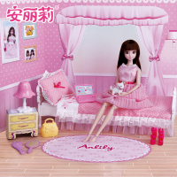 儿童玩具女孩芭比娃娃仿真洋衣橱衣柜套装过家家生日