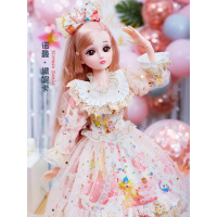 儿童玩具女孩芭比娃娃60厘米兮兮公主大号超大礼盒套装仿真精致换装洋