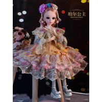 儿童玩具女孩芭比娃娃60厘米超大浅仔套装单个大礼盒仿真精致公主