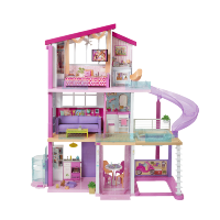 儿童玩具女孩芭比娃娃正版套装礼盒梦想公主豪宅大别墅过家家 芭比梦想豪宅 120厘米