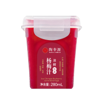 陶奉源兰溪特产东魁冰鲜杨梅汁280ml*6原汁鲜榨