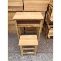 WY 实木课桌椅 60*40*76 原木色