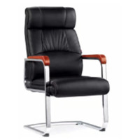 法木森 木扶手 工形椅 黑色