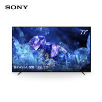 索尼(SONY)XR-77A80K 77英寸 4KHDR 120Hz超高清全面屏OLED游戏电视XR认知芯片安卓智能钛黑