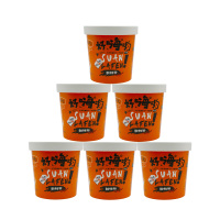 秋亿薯重庆口味品质版好嗨哟呦速食网红酸辣粉7包料133g*6桶装