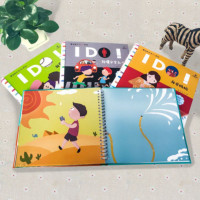 我的神奇魔法胶片书 宝宝3-4-5岁早教书籍幼儿礼仪常识与安全知识第一次透明好习惯养成互动翻翻图书儿童无字认知启蒙绘