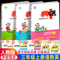 2020春 小学典中点四年级语文数学英语下册人教版全套三本RJ版 综合应用创新题 4年级下册同步辅导练习册荣德基典点