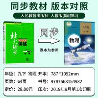 2020版北大绿卡课时同步讲练 初中物理 九年级物理下册练习册 人教版 9年级下册物理教辅导书 初三初3下册同步学习