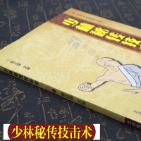 正版少林秘传技击术易学少林功夫入近战绝技中国功夫少林武学专项训练 武术太极拳武功秘籍套路运动训练锻炼健身  书