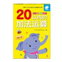 正版   幼儿学前算术练习本3册 20以内的加法减法加减混合运算 3-6岁宝宝幼小衔接学前 阶段训练幼儿园儿童教育教